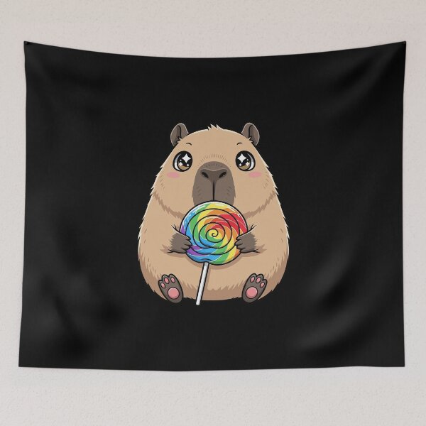 Item preview, Cute Kawaii Capybara – Chibi Animal for Capybara Lovers designed and sold by StudioJohan.