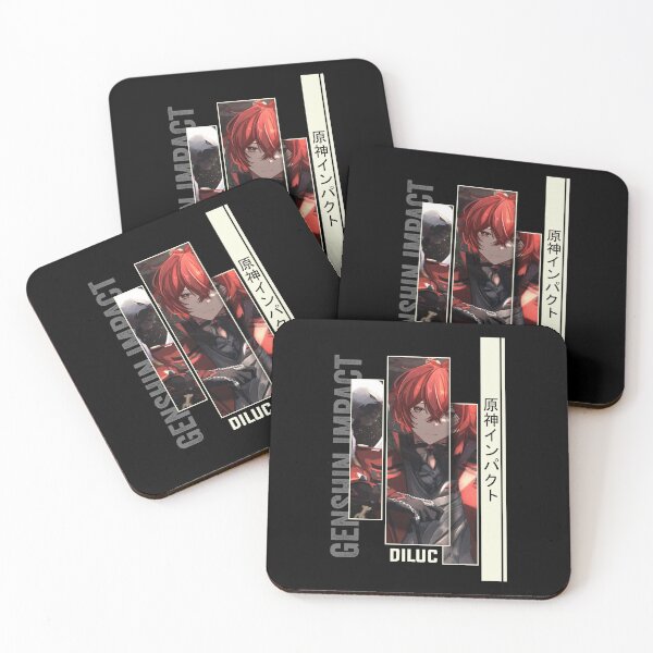 Item preview, Diluc - Impacto de Genshin designed and sold by gontijoart.