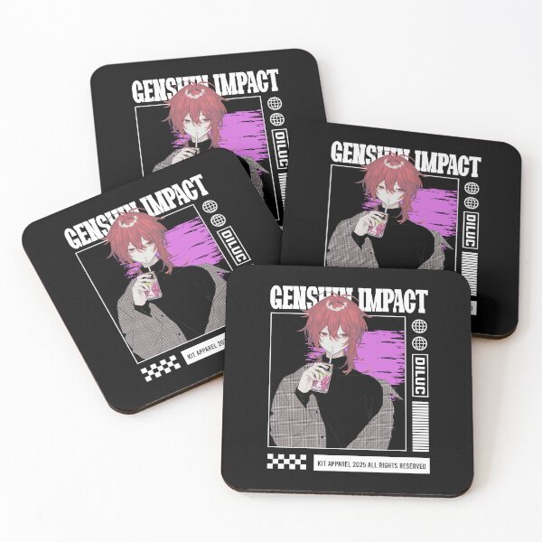Item preview, Diluc - Impacto de Genshin designed and sold by gontijoart.