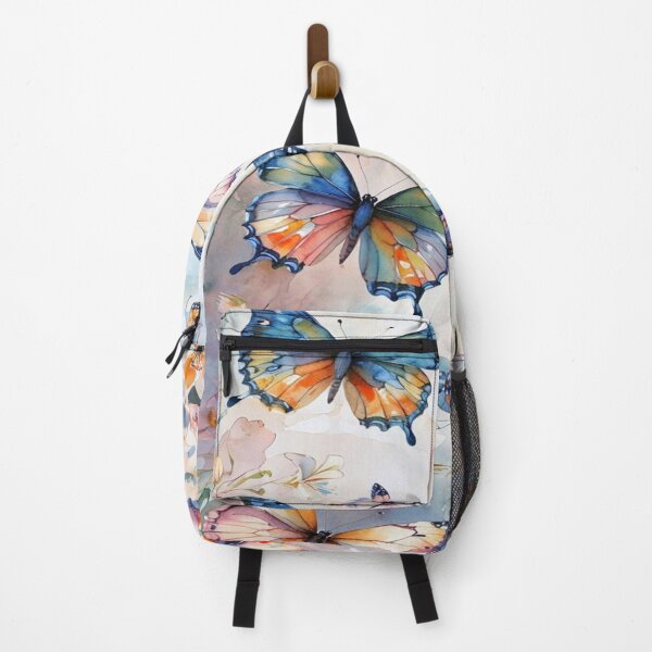 Item preview, Colorful butterflies wallpaper designed and sold by saly55887.
