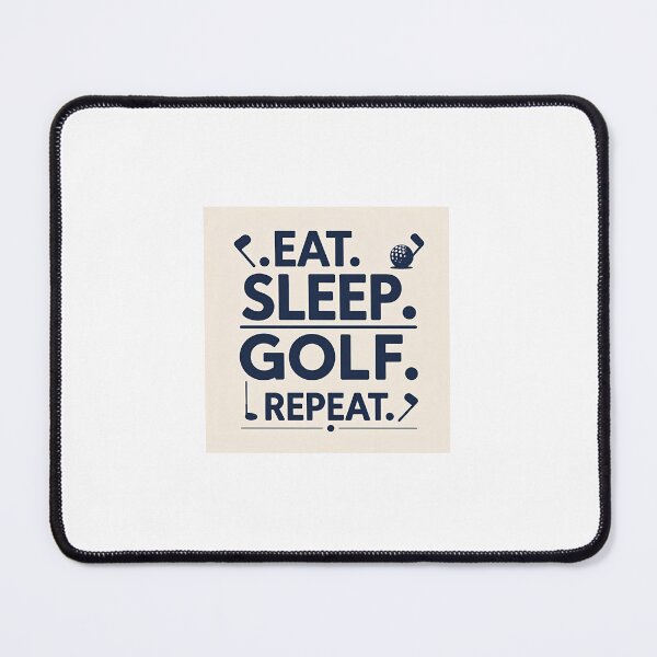 Item preview, Eat. Sleep. Golf. Repeat. designed and sold by LeodMac.