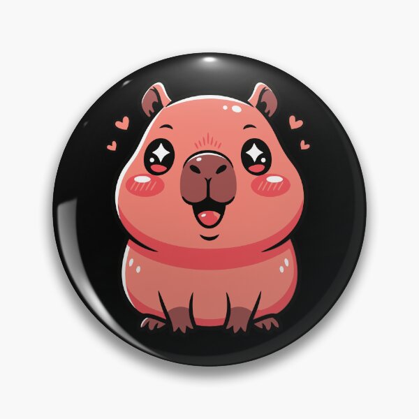Item preview, Adorable Chibi Capybara – Kawaii Cute Animal Drawing designed and sold by StudioJohan.