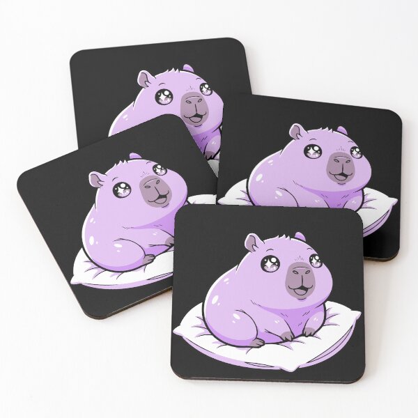 Item preview, Kawaii Cute Capybara – Chibi Funny Animal Art designed and sold by StudioJohan.