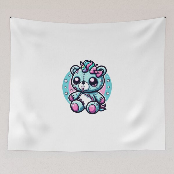 Item preview, Kawaii zombie bear designed and sold by Shirtabell.