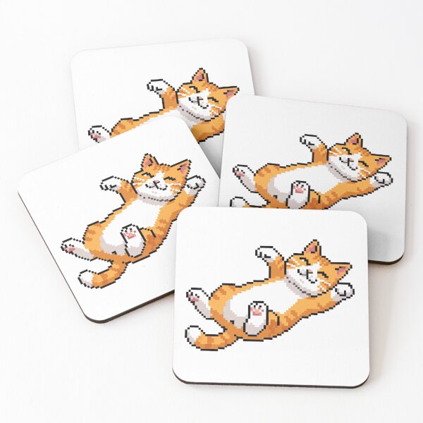 Item preview, Contented cat on its back designed and sold by Heidi25L.