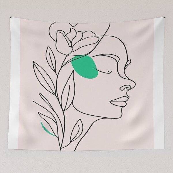 Item preview, Drawn girl wallpaper designed and sold by saly55887.