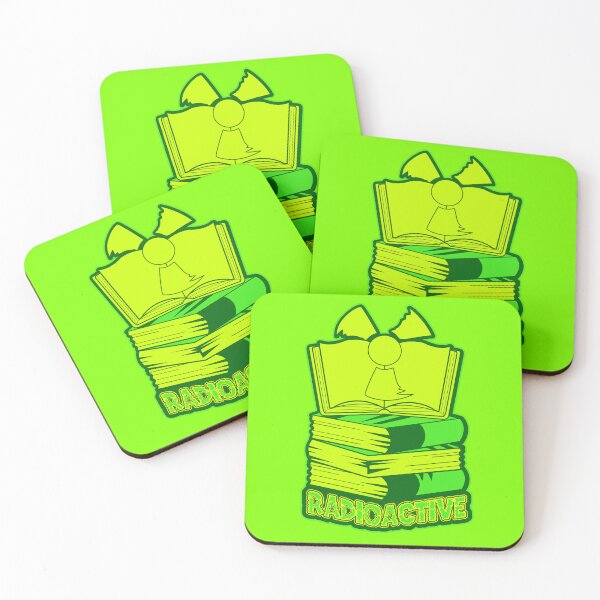 Item preview, Radioactive Books icon - green designed and sold by Radioactive Books.