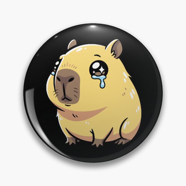 Item preview, Cute Chibi Capybara – Adorable Kawaii Rodent Designg designed and sold by StudioJohan.