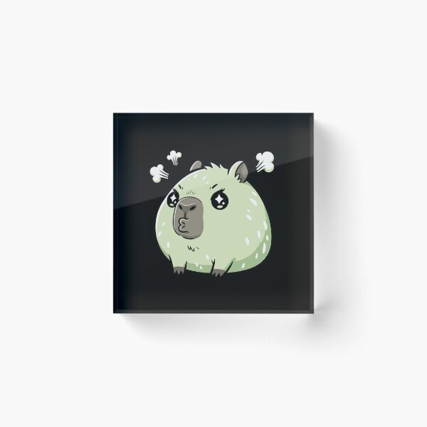 Item preview, Kawaii Capybara Lover Design – Cute Chibi Animal Artwork designed and sold by StudioJohan.