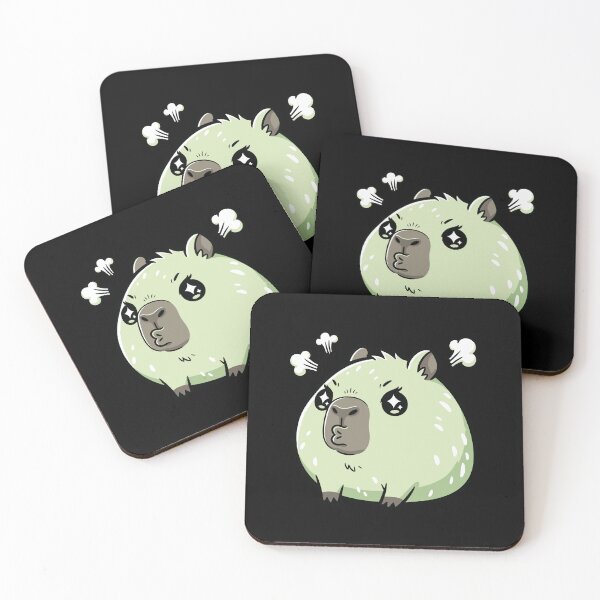 Item preview, Kawaii Capybara Lover Design – Cute Chibi Animal Artwork designed and sold by StudioJohan.