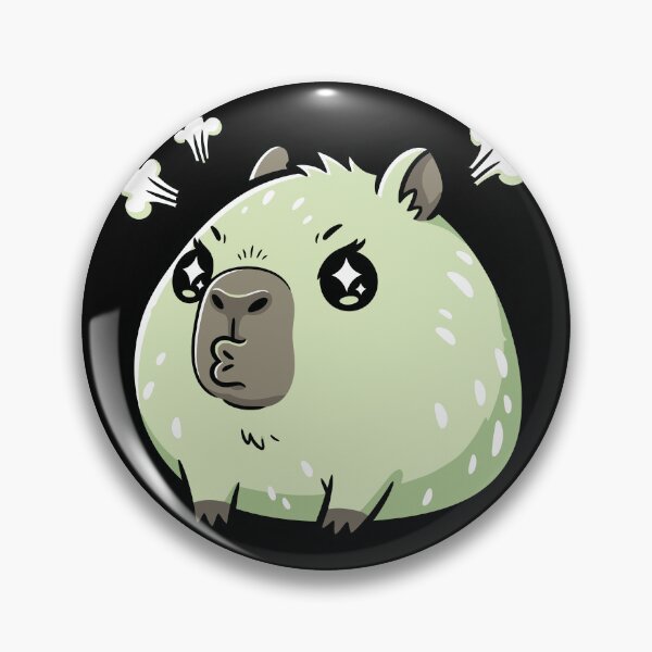 Item preview, Kawaii Capybara Lover Design – Cute Chibi Animal Artwork designed and sold by StudioJohan.