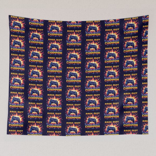 Item preview, Rage Quit Champion designed and sold by LeodMac.