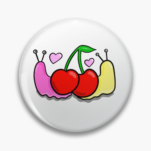 Item preview, Cherry Lover Snails designed and sold by TimTimByChloe.