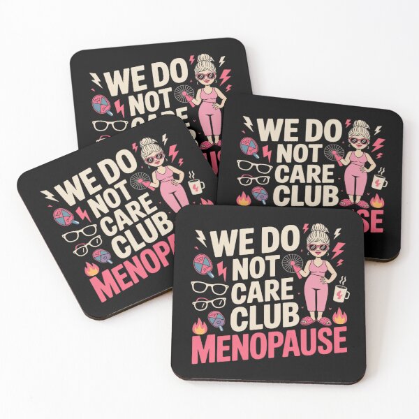 Item preview, We Do Not Care Club – Menopause Edition designed and sold by teevoxx.