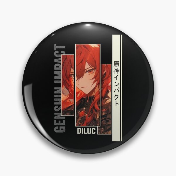 Item preview, Diluc - Genshin Impact designed and sold by gontijoart.