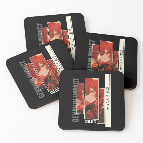 Item preview, Diluc - Impacto de Genshin designed and sold by gontijoart.