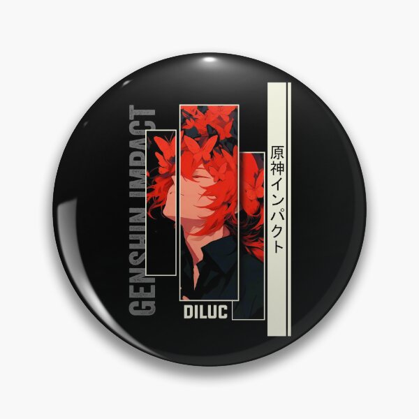 Item preview, Diluc - Genshin Impact designed and sold by gontijoart.