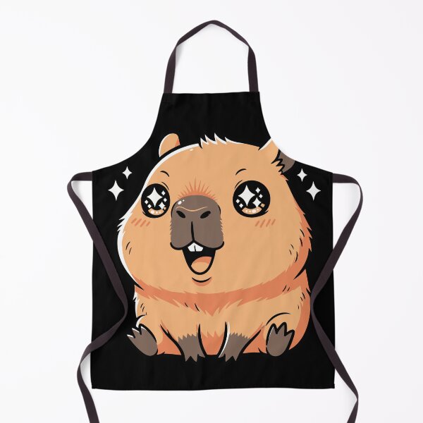 Item preview, Cute Funny Capybara – Kawaii Chibi Animal Character designed and sold by StudioJohan.