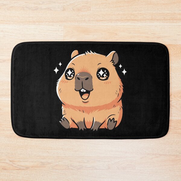 Item preview, Cute Funny Capybara – Kawaii Chibi Animal Character designed and sold by StudioJohan.