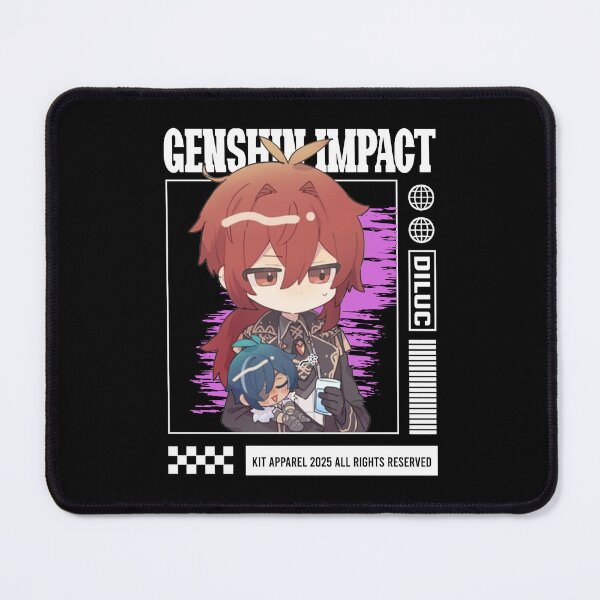 Item preview, Diluc - Genshin Impact designed and sold by gontijoart.