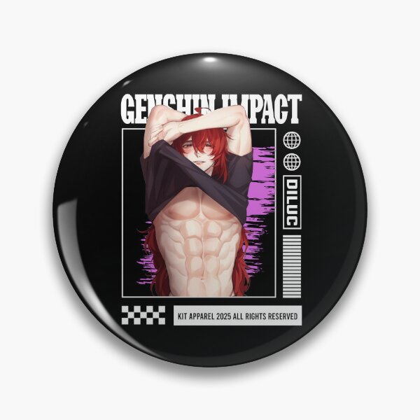 Item preview, Diluc - Genshin Impact designed and sold by gontijoart.