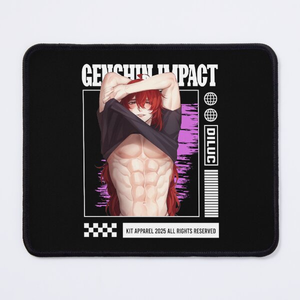 Item preview, Diluc - Genshin Impact designed and sold by gontijoart.