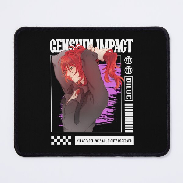 Item preview, Diluc - Genshin Impact designed and sold by gontijoart.