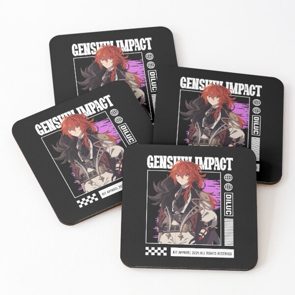 Item preview, Diluc - Genshin Impact designed and sold by gontijoart.