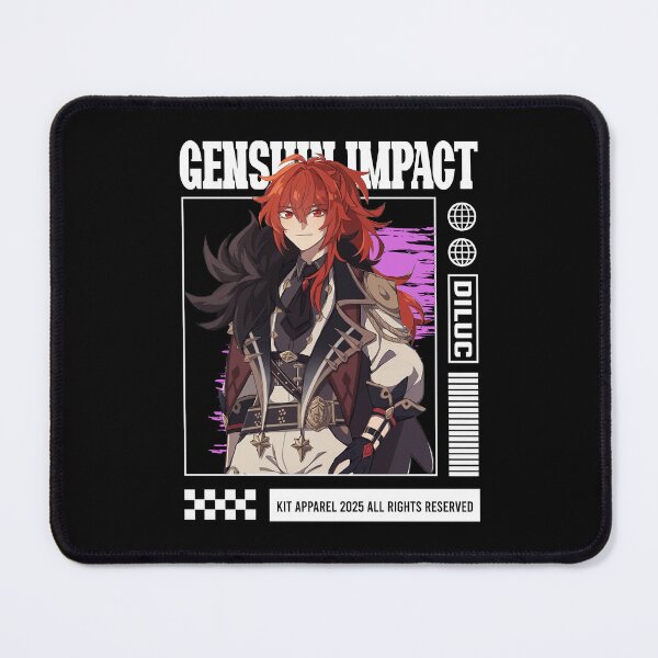 Item preview, Diluc - Genshin Impact designed and sold by gontijoart.