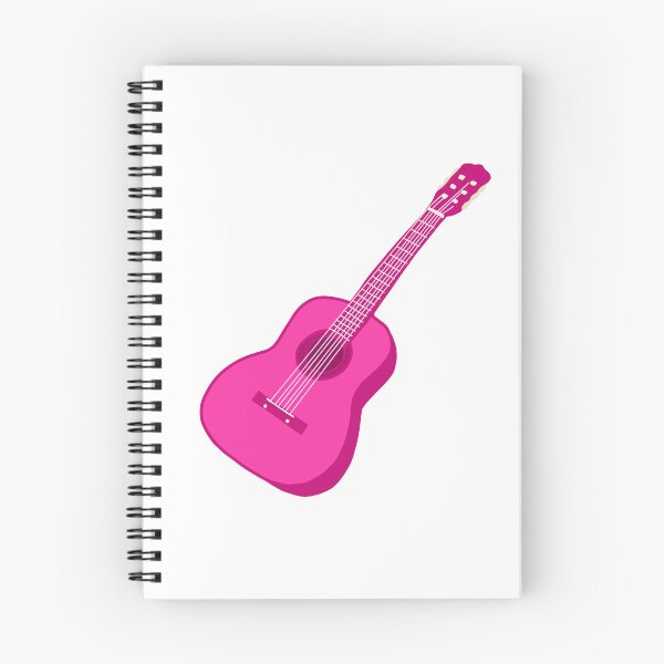 Item preview, Pink Acoustic Guitar | Guitars | Gifts for Music lovers designed and sold by Lindsay Marie Patterns.