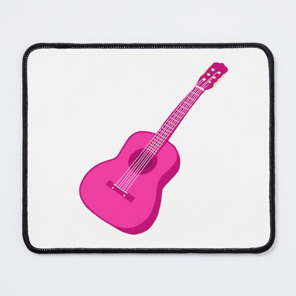 Item preview, Pink Acoustic Guitar | Guitars | Gifts for Music lovers designed and sold by Lindsay Marie Patterns.