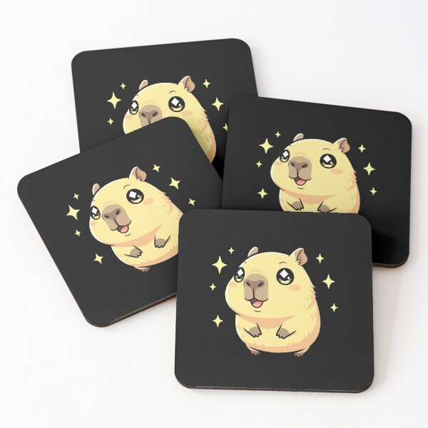 Item preview, Chibi Capybara Lover Design – Cute Kawaii Animal Artwork designed and sold by StudioJohan.