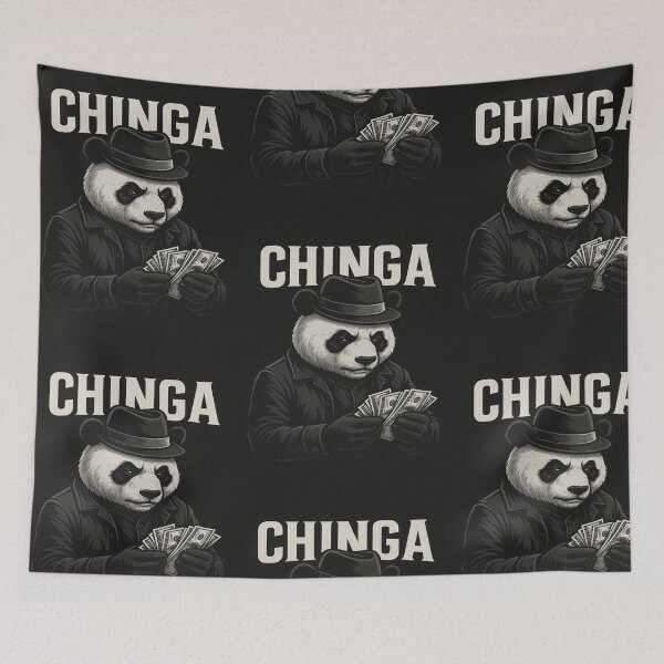 Item preview, Panda Money Boss – Retro Street Flex designed and sold by ReyDeLaCalle.