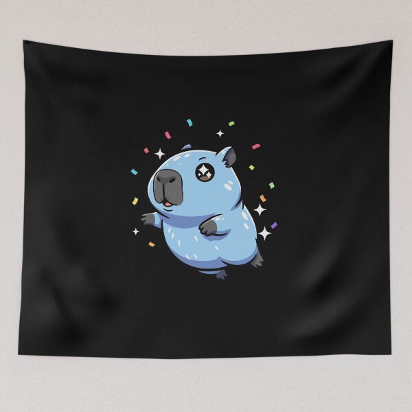 Item preview, Adorable Kawaii Capybara – Chibi Cute Animal Style designed and sold by StudioJohan.