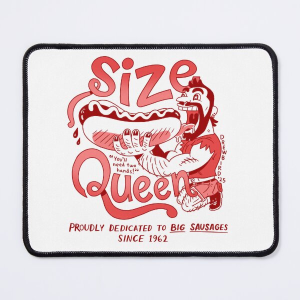 Item preview, Size Queen (Red Version) designed and sold by Drew Linne.