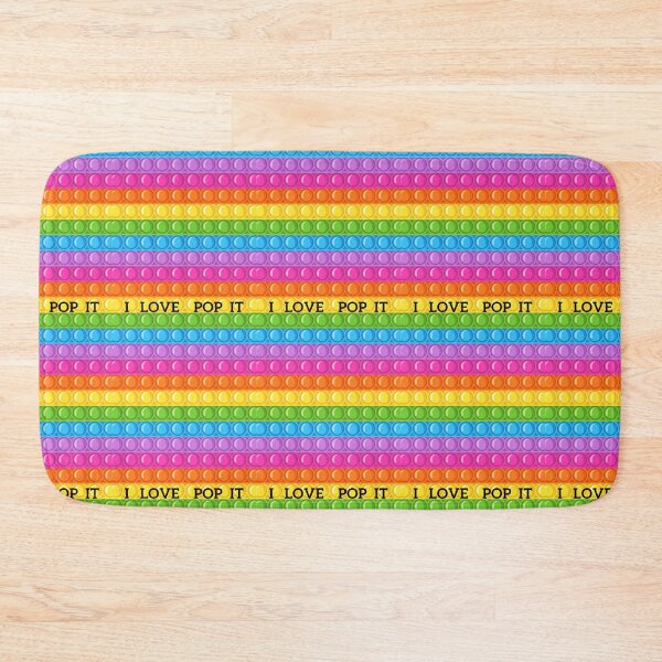 Item preview, I LOVE POPIT - Colorful Pop It Fidget Toy Pattern – Fun Back to School Design for Bags & More designed and sold by Anahit Petrosyan Art Studio & Unique Print Designs for a Gift.