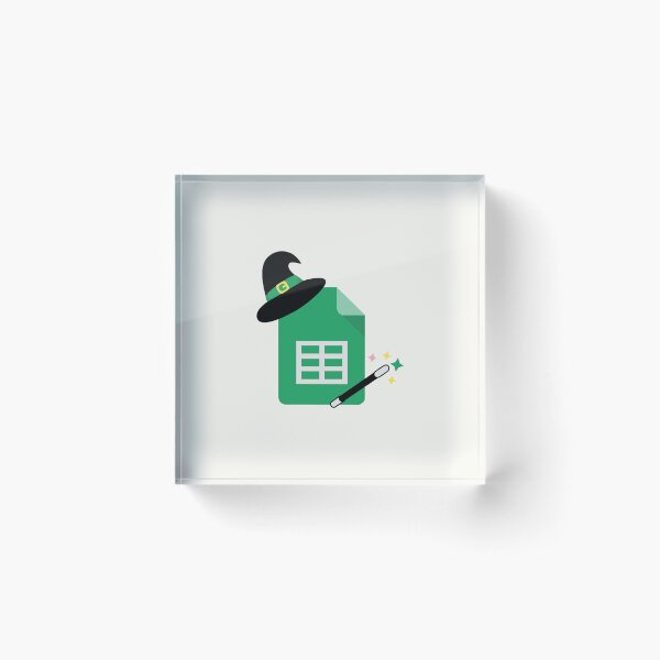 Item preview, Spreadsheet Witch designed and sold by MoodPending.
