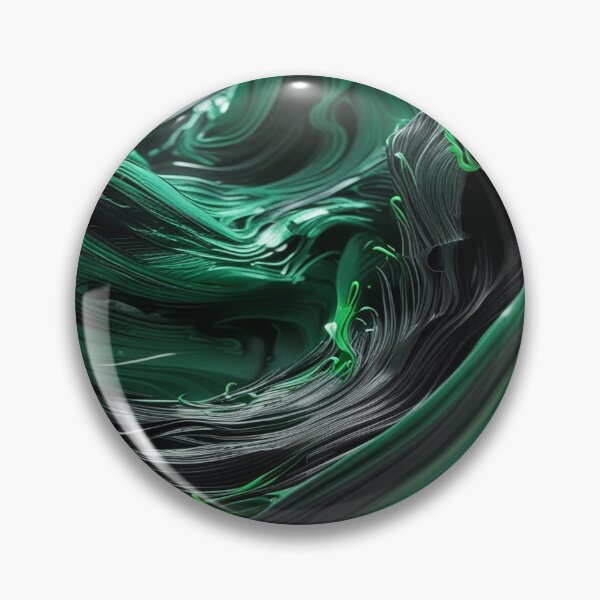 Item preview, wavy green pattern designed and sold by saly55887.