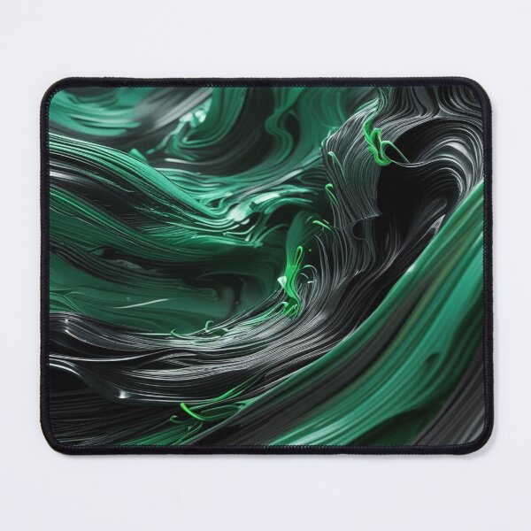 Item preview, wavy green pattern designed and sold by saly55887.
