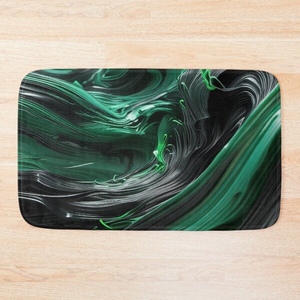 Item preview, wavy green pattern designed and sold by saly55887.