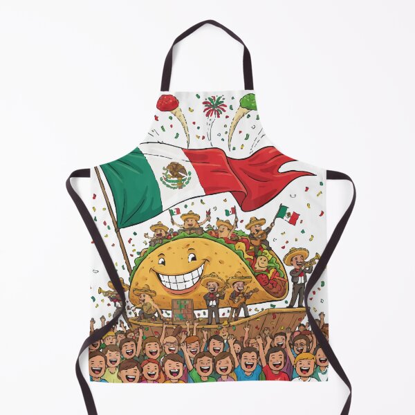 Item preview, Mexican flag Funny Taco designed and sold by Uglyandcute.