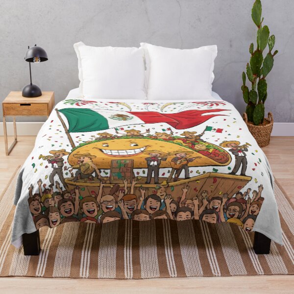 Item preview, Mexican flag Funny Taco designed and sold by Uglyandcute.