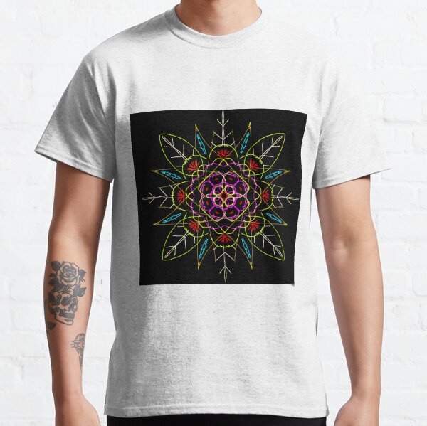 flower mandalart Classic T-Shirt