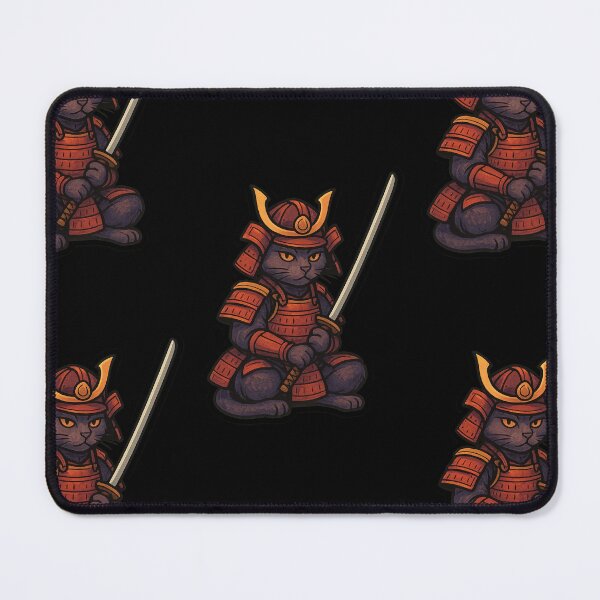 Item preview, Samurai Cat designed and sold by Bonjouranoop.