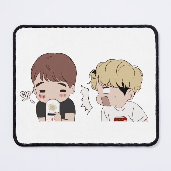 Item preview, Bj Alex (BL) (Manhwa) (Yaoi) by Mingwa. Dong-gyun Nam say “It’s a secret” to Chanwoo Oh while shocked. designed and sold by Rist-Taker.