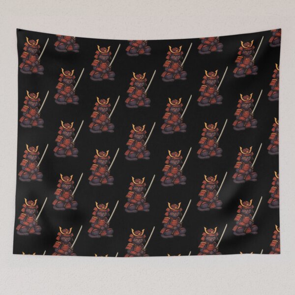 Item preview, Samurai Cat designed and sold by Bonjouranoop.