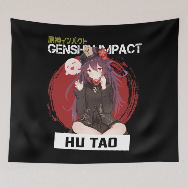 Item preview, Hu Tao - Genshin Impact designed and sold by Vivzie-Art.