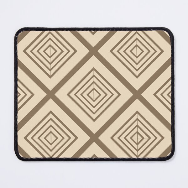 Item preview, GEOMETIC BEIGE SQUARE PATTERN designed and sold by trengeee.