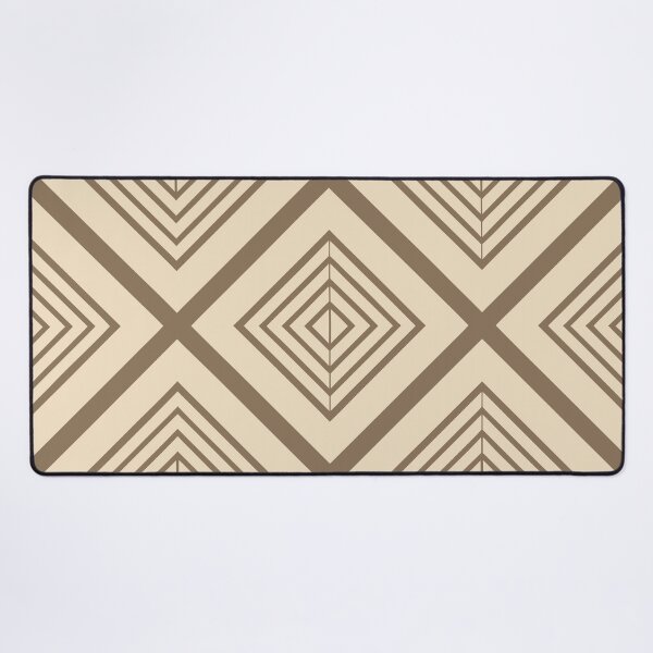 Item preview, GEOMETIC BEIGE SQUARE PATTERN designed and sold by trengeee.