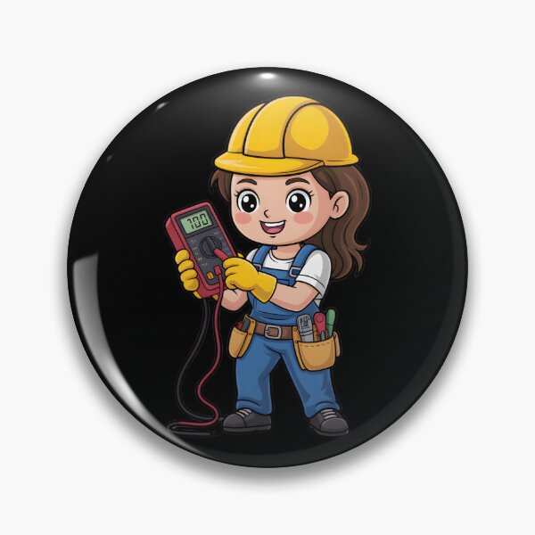 Item preview, Women Electrician Funny Electrician designed and sold by BastiLoom.